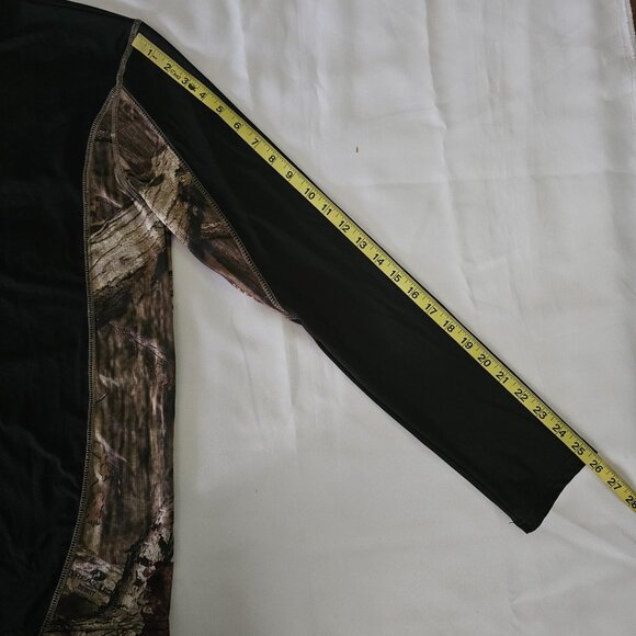Break Up Infinity Men's Black Mossy Oak Performance Field Tee Sz Medium (38-40) - Picture 10 of 11